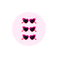 Pink Sunnies License Disc Sticker