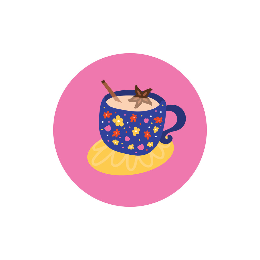 A Cuppa Tea License Disc Sticker