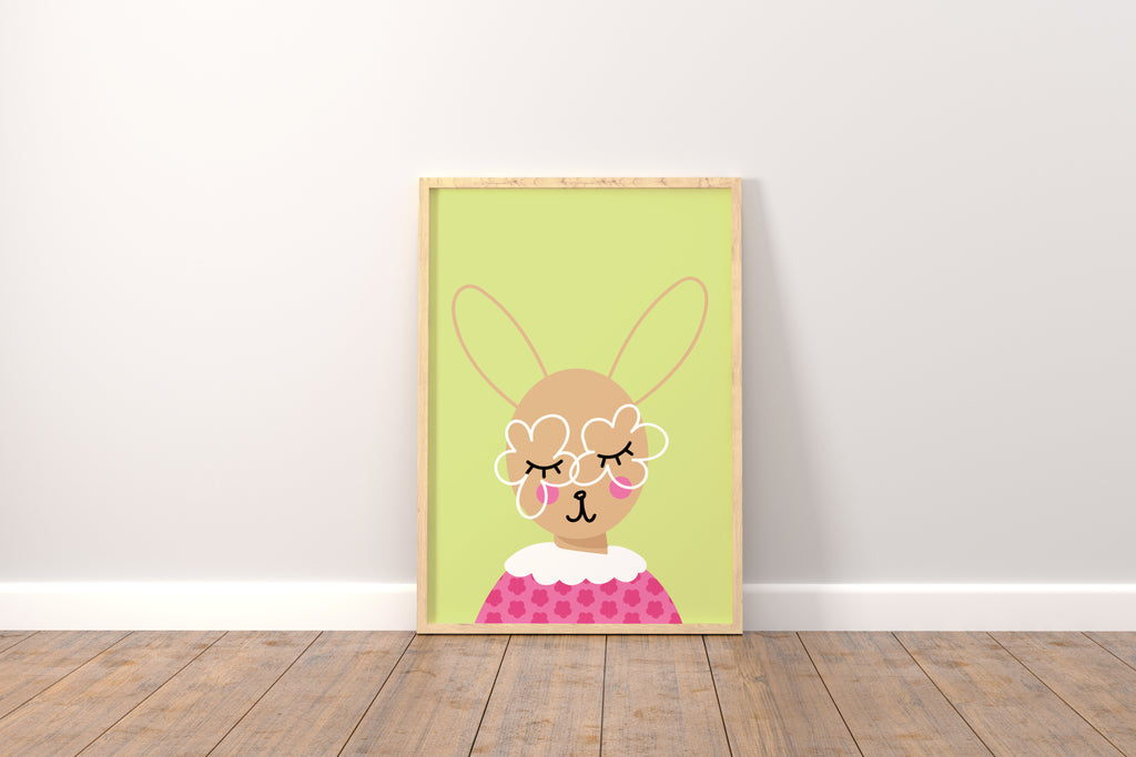 Lady Bunny Print