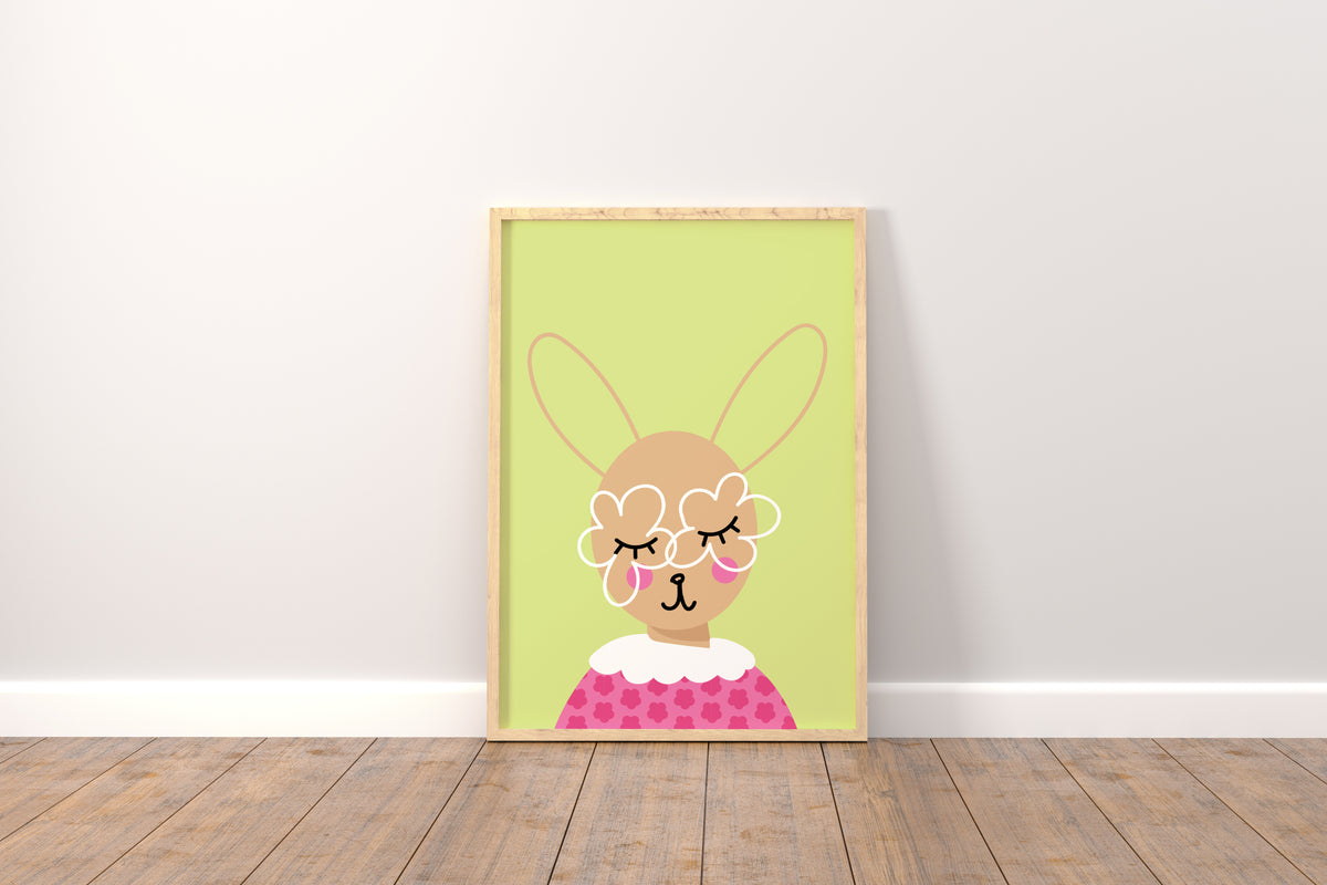 Lady Bunny Print